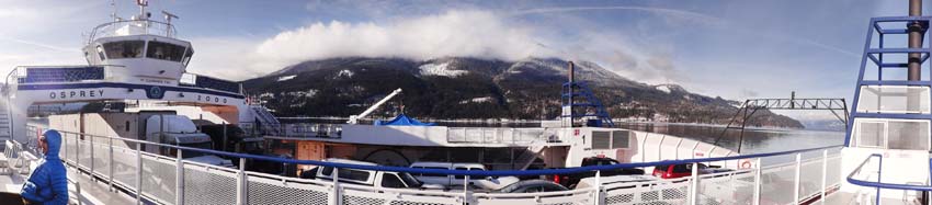 Kootenay Lake Osprey Ferry